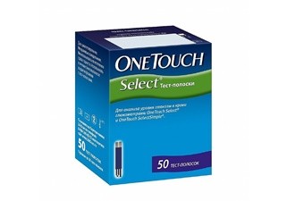 Тест-полоски ONE TOUCH Select №50